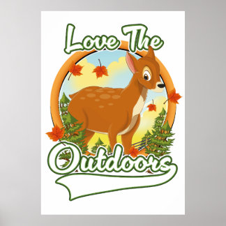 Póster Amar al aire libre