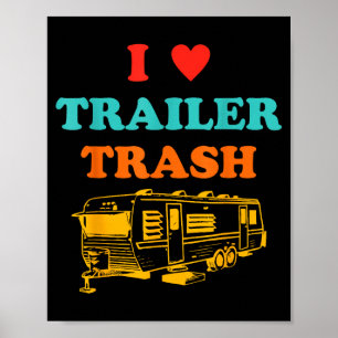 Póster Amar basura de tráiler irónico divertido 