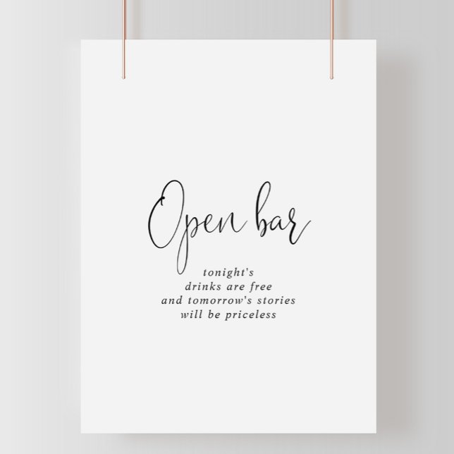 Póster Amar Boda de guión de afición Rótulo de barra abie (Subido por el creador)