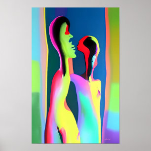 Póster Amar en realidad el surrealismo Ken Gage