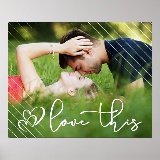 Póster Amar esto | Foto de escritura urbana moderna (Frente)