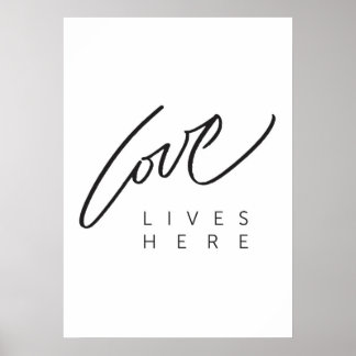 Póster AMAR LA VIDA AQUÍ poster