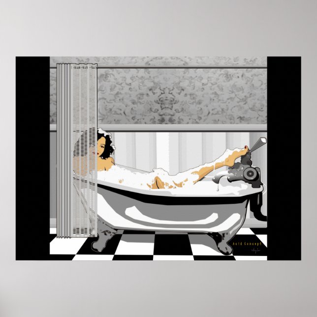 Póster Amar las burbujas (Frente)