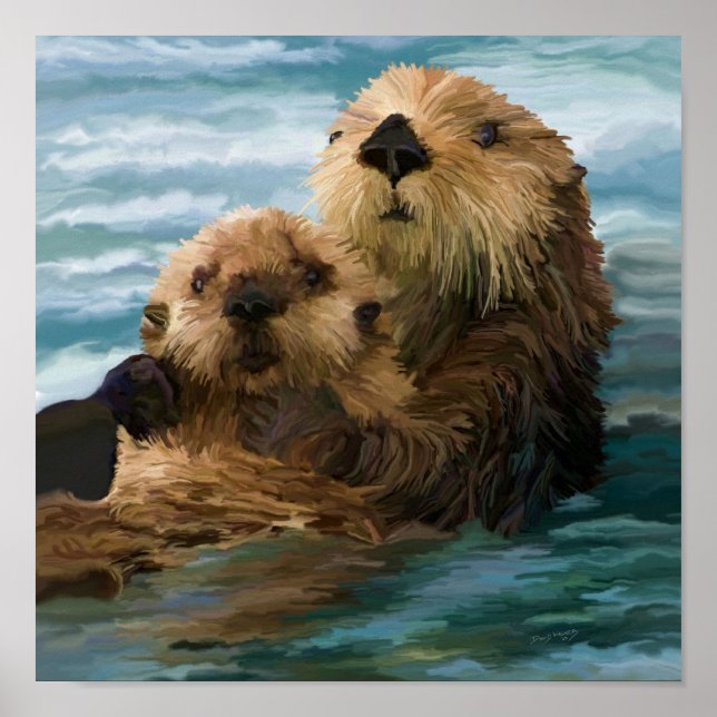 Póster Amar los brazos de la madre (Frente)