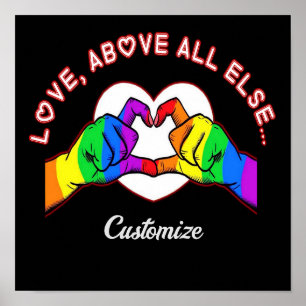 Póster Amar por encima de todos los demás