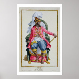 Póster Amar, rey de Ouidah, de 'DES Estampes de Receuil,