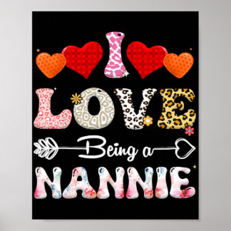Póster Amar Ser Un Nannie Leopard & amp; Búfalo Fun Moth
