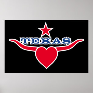 Póster Amar Texas