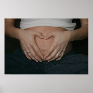 Póster amar tu barriga