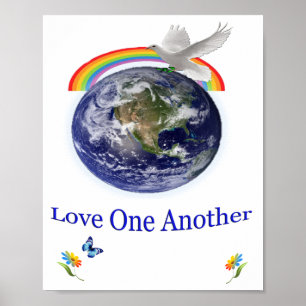 Póster Amar unos a otros