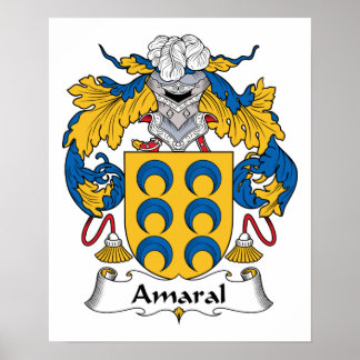 Póster Amaral Family Crest