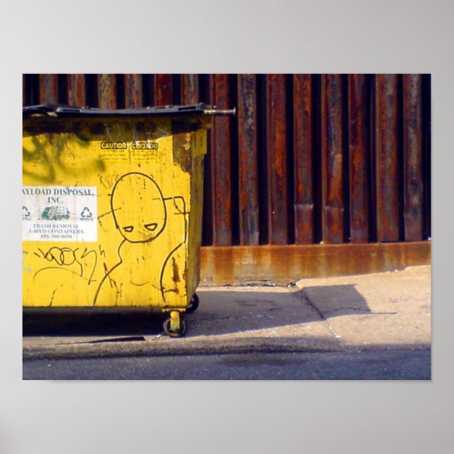 Póster amarillento (Frente)