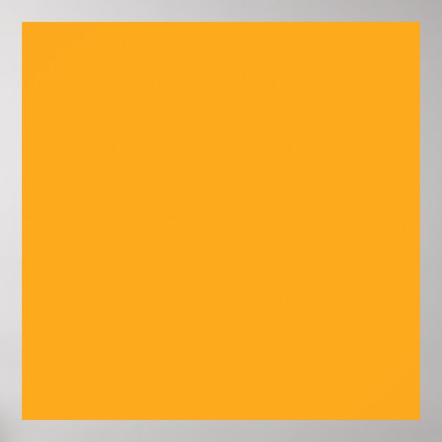 Póster Amarillo brillante (Crayola) (color sólido) (Frente)