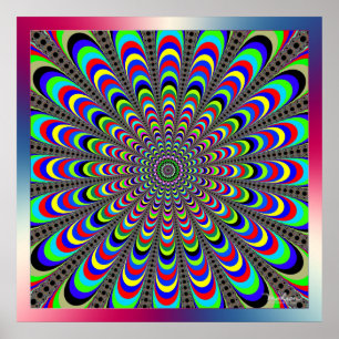 Póster Amarillo de baile