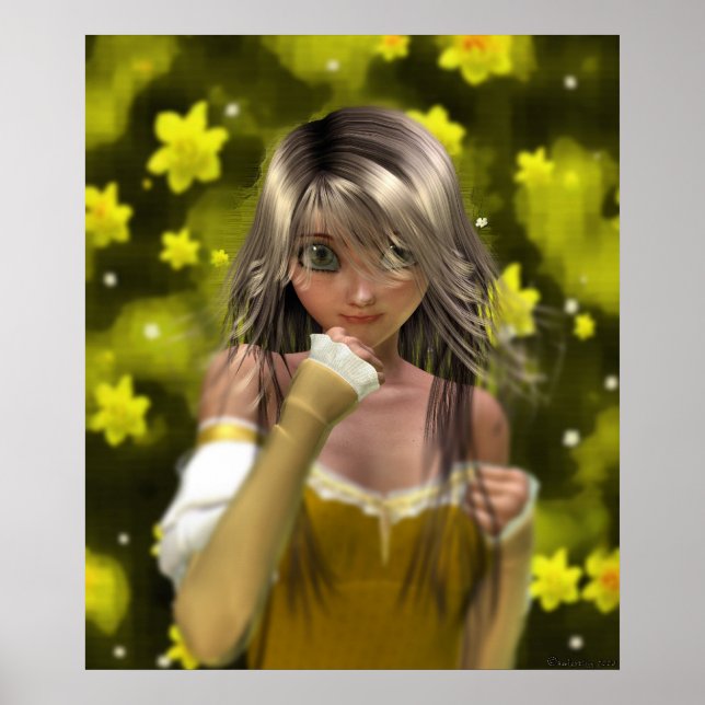 Póster Amarillo Mellow (Frente)