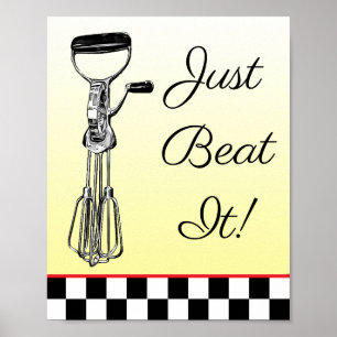 Póster Amarillo, negro y rojo acaban de batir al Rótulo