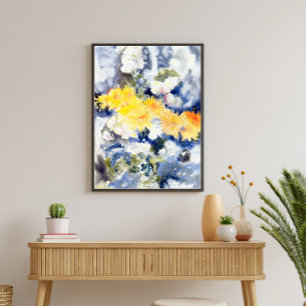 Póster Amarillo y azul por Charles Demuth
