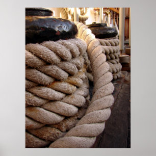 Póster Amarra las velas