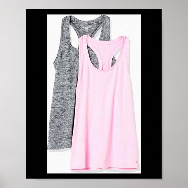 Póster Amazon Essentials Mujer Activa Tecnología de Secad (Frente)