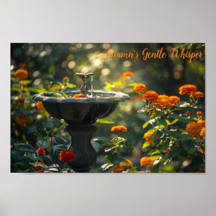 Póster Amber Autumn Bliss