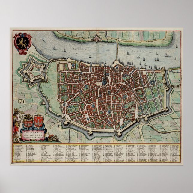 Póster Amberes (Frente)