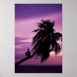 Póster Ambergris Caye, Belice, Centroamérica.