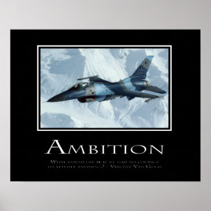 Póster Ambición