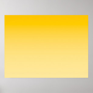 Póster AMBIENTE DE PRIMAVERA – Amarillo Pastel   de claro