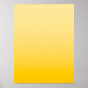 Póster AMBIENTE DE PRIMAVERA – Amarillo Pastel   de profu