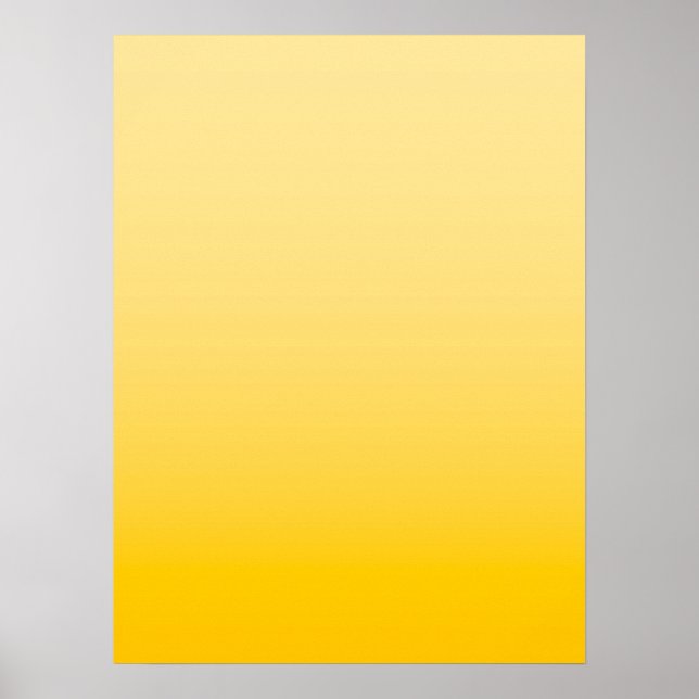 Póster AMBIENTE DE PRIMAVERA – Amarillo Pastel | de profu (Frente)