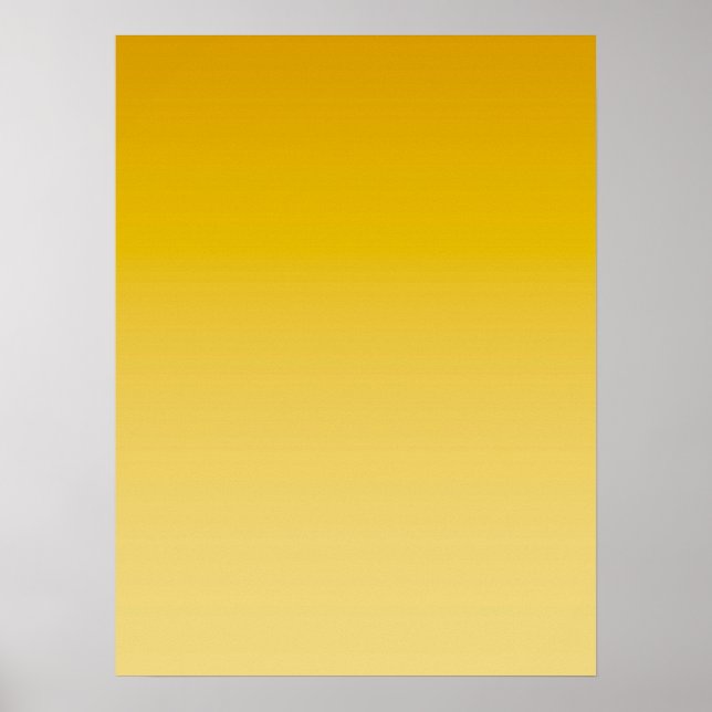 Póster AMBIENTE DE PRIMAVERA – Amarillo Suave | claro a p (Frente)