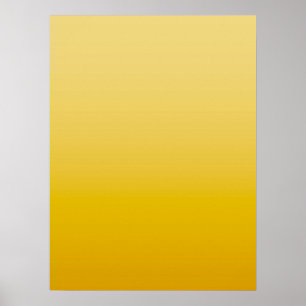 Póster AMBIENTE DE PRIMAVERA – Amarillo Suave de profun