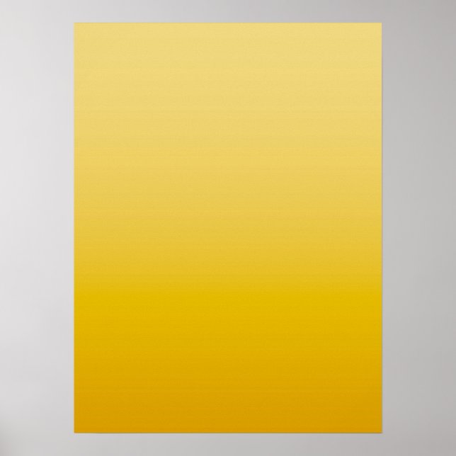 Póster AMBIENTE DE PRIMAVERA – Amarillo Suave | de profun (Frente)