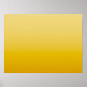 Póster AMBIENTE DE PRIMAVERA – Amarillo Suave   de profun