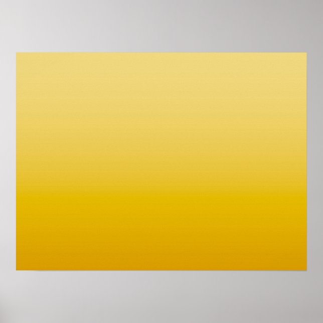 Póster AMBIENTE DE PRIMAVERA – Amarillo Suave | de profun (Frente)