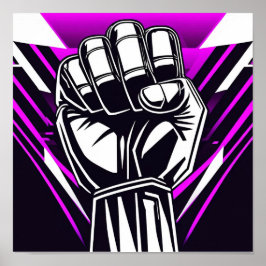 Póster Ámbito de cómics de FIST UPRIGHT