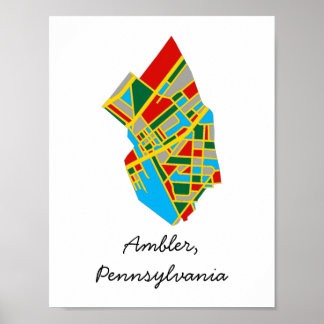 Póster Ambler, PA Archival Matte Poster
