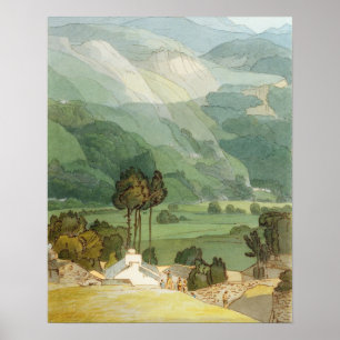 Póster Ambleside, 1786 (w/c con la pluma y la tinta sobre