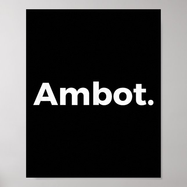Póster Ambot  (Frente)