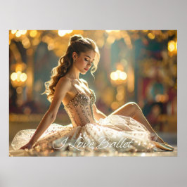 PÓSTER AME EL BALLET - BALLET Y DANZA