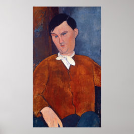 Póster Amedeo Modigliani - Monsieur Deleu