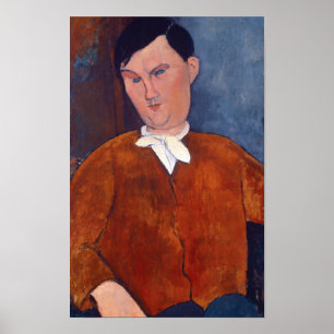 Póster Amedeo Modigliani - Monsieur Deleu