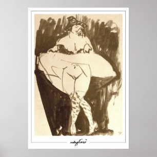 Póster Amedeo Modigliani Zedign Art Poster #168