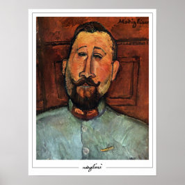 Póster Amedeo Modigliani Zedign Art Poster #317
