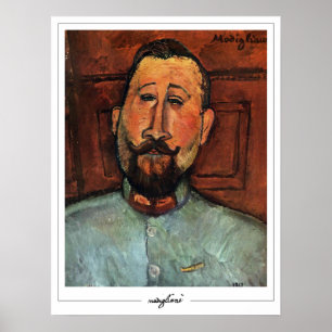 Póster Amedeo Modigliani Zedign Art Poster #317