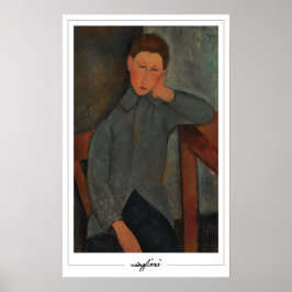 Póster Amedeo Modigliani Zedign Art Poster #96