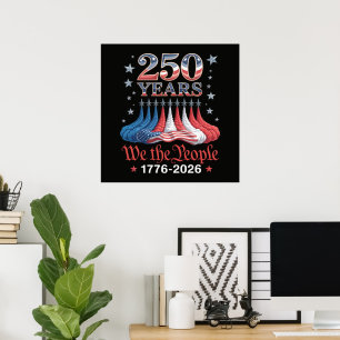 Póster América 250 Años 4 de Julio