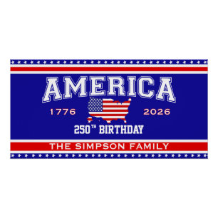 Póster América 250 Cumpleaños 1776-2026