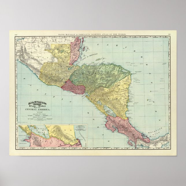 Póster América Central 3 (Frente)