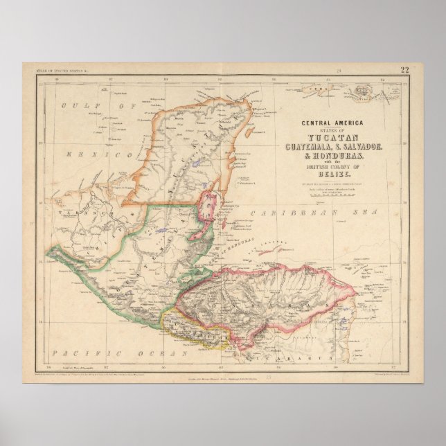 Póster América Central 4 (Frente)